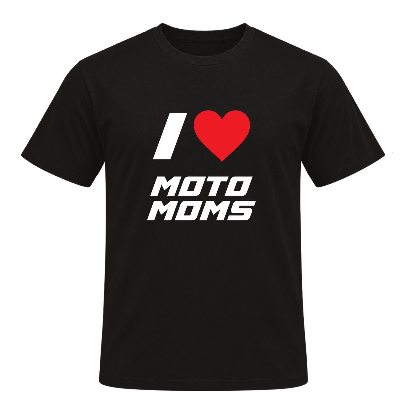 I HEART MOTO MOMS TSHIRT