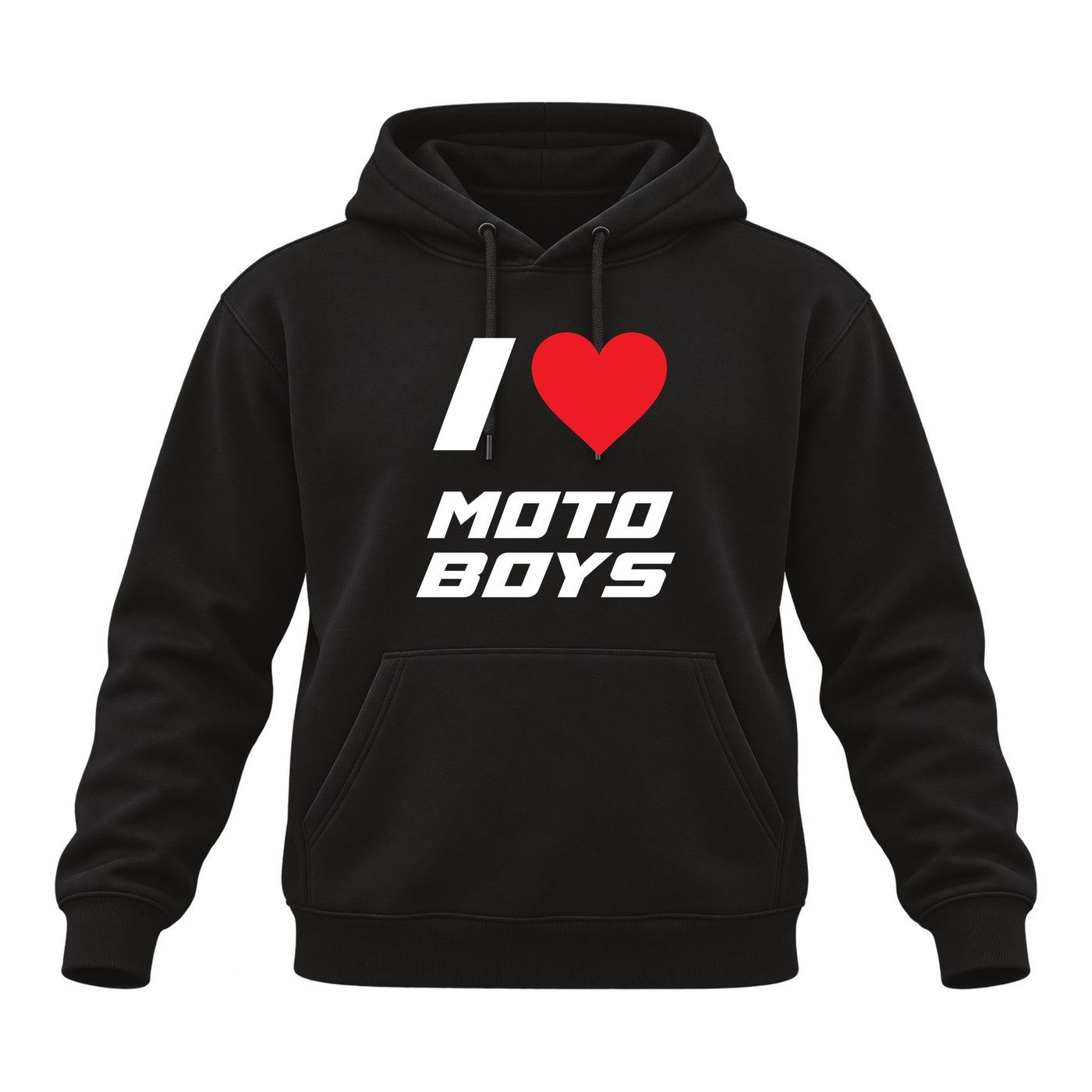 I HEART MOTO BOYS YOUTH HOODIE