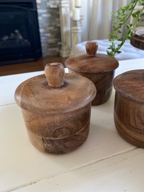 Wood Jar