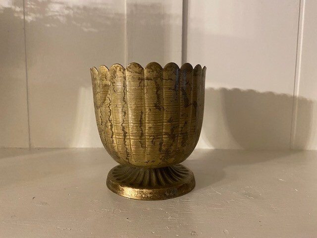 Mini Metal Gold Urn-Small