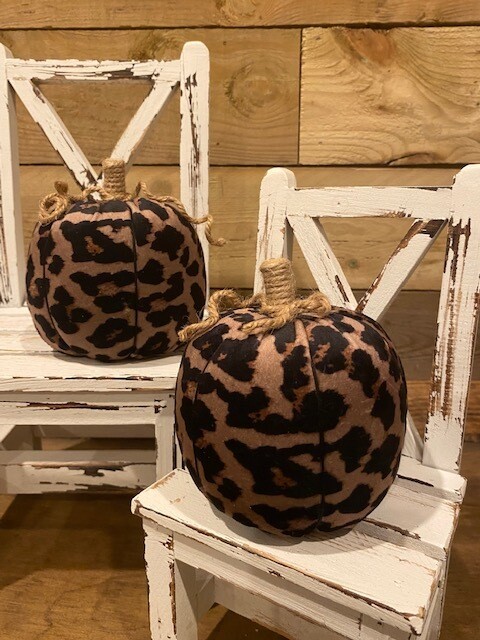 Leopard Print Pumpkin