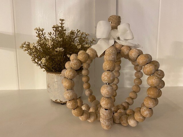 Beaded Pumpkin