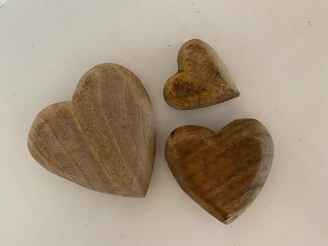 Wood Heart Medium