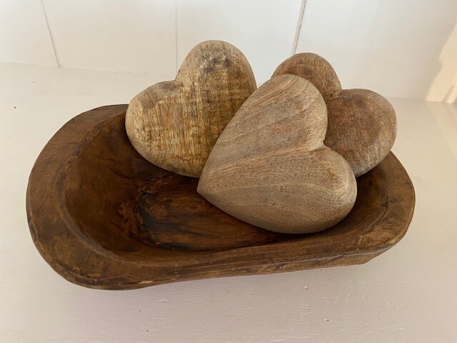 Wood Heart Large