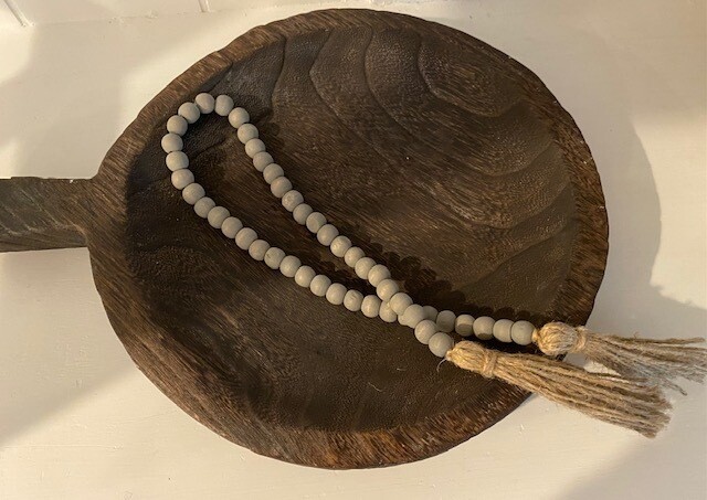 Wood Bead Garland