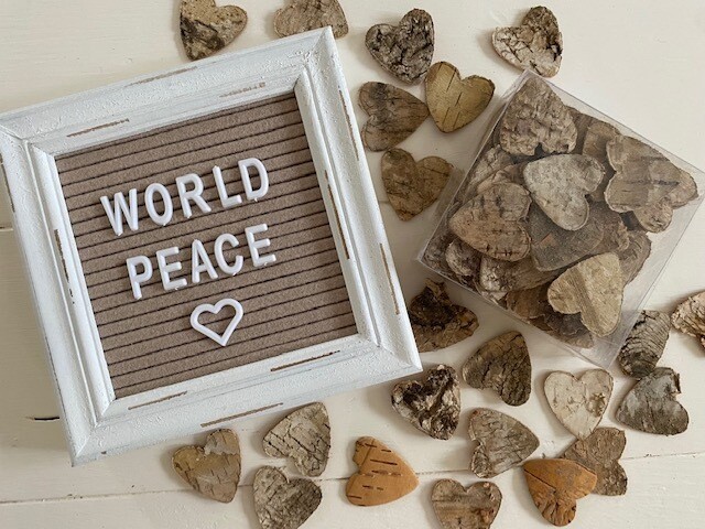 Mini Birch Hearts