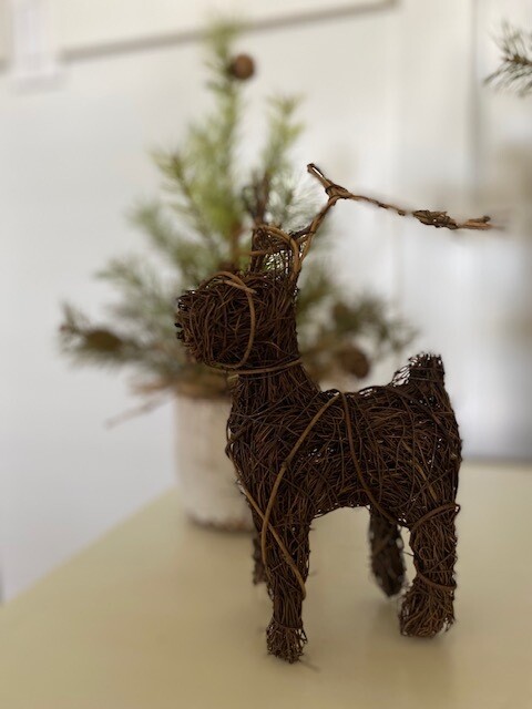 Rattan Deer Small