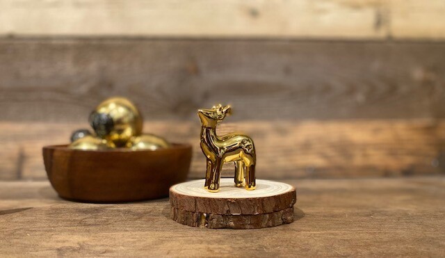 Mini Deer: Gold