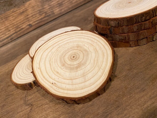 Wood Slice Coaster