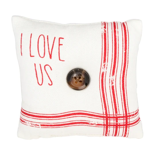 I Love Us Mini Pillow
