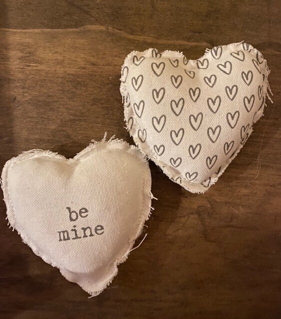 Be Mine Mini Heart Pillow
