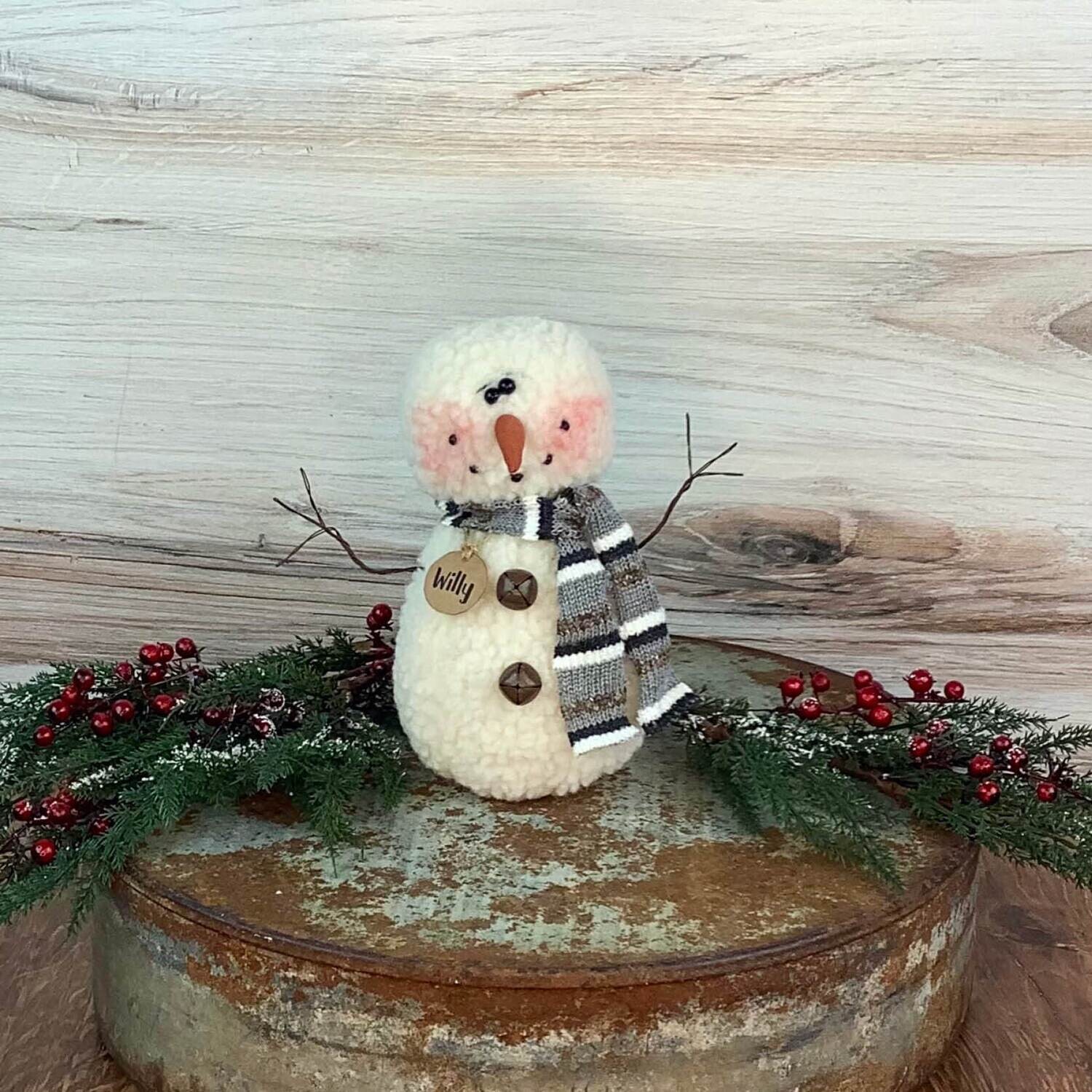 Willy the Woolly Snowman