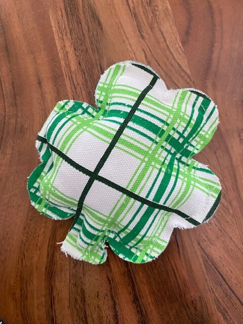 Mini Pillow: Shamrock No. 1