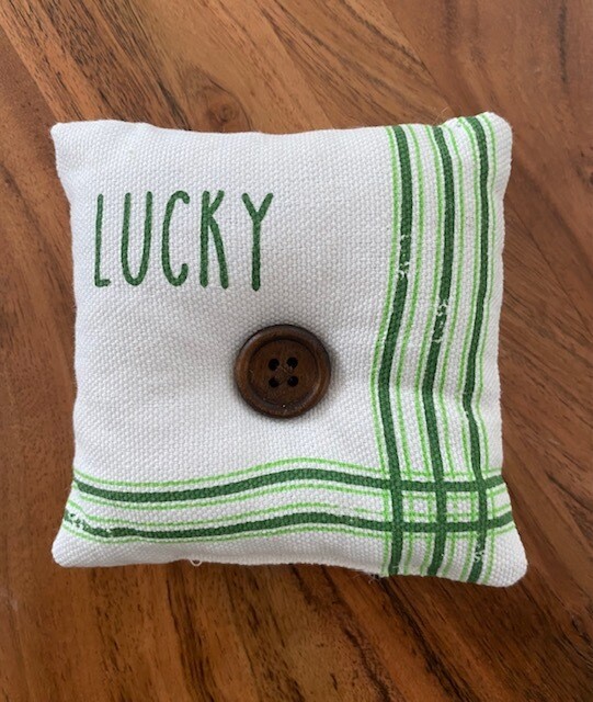 Mini Pillow: Lucky