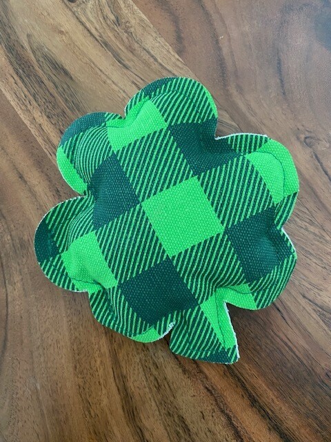Mini Pillow: Shamrock No. 3