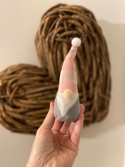 Pretty in Pink Petite Gnome