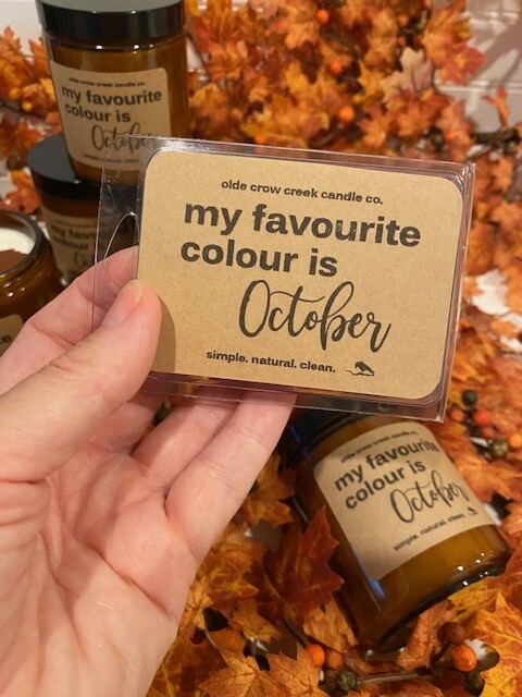 My Favourite Colour is October