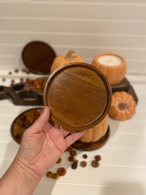 Mini Tray: Candle Coaster-large