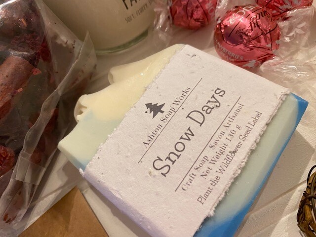 Snow Day Soap