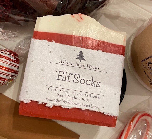 Elf Socks Soap