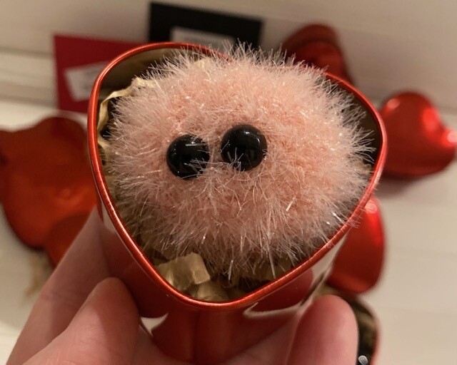 Pink Sparkly LOVE Niff