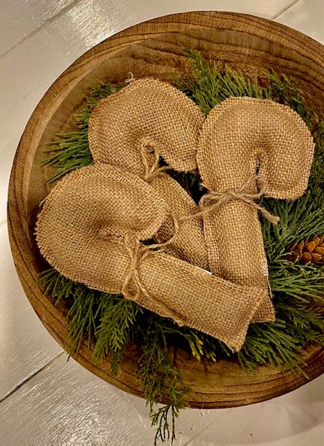 Candy Cane (burlap)