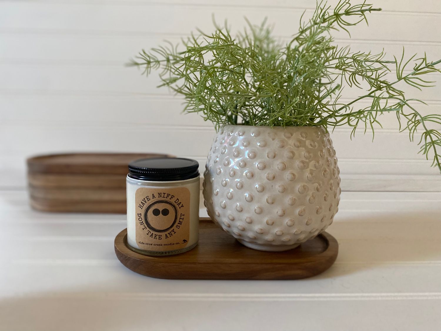 Tray: Oval Wood