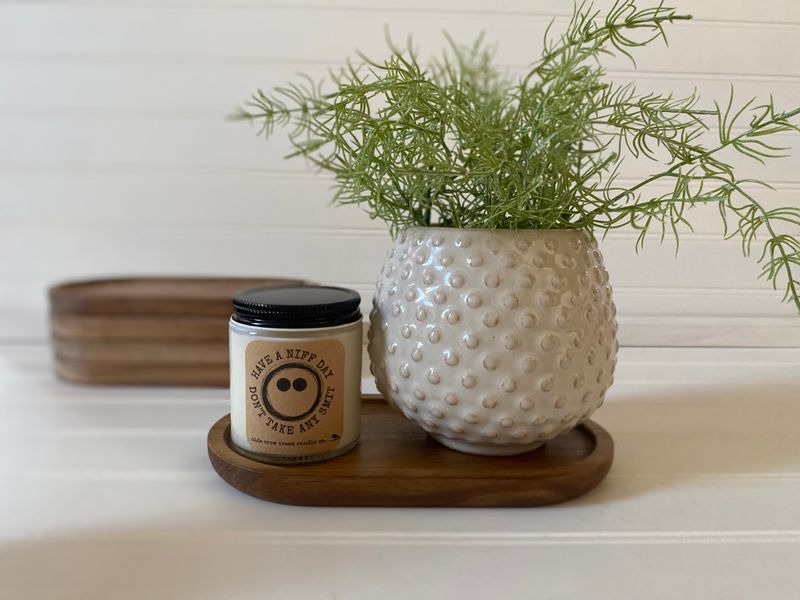 Tray: Oval Wood