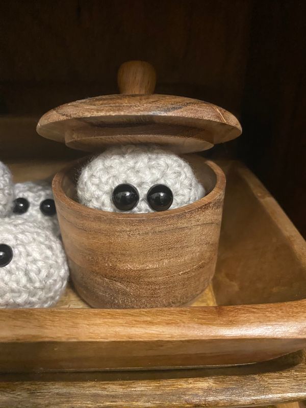 Mini Jar: Wood