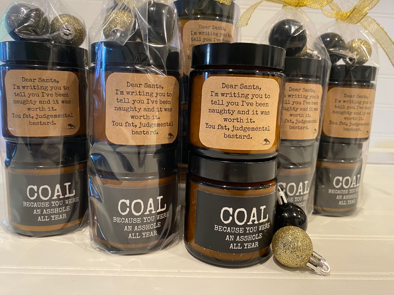 Dear Santa &amp; Coal Pack