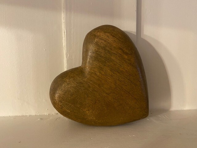 Heart: Mango Wood