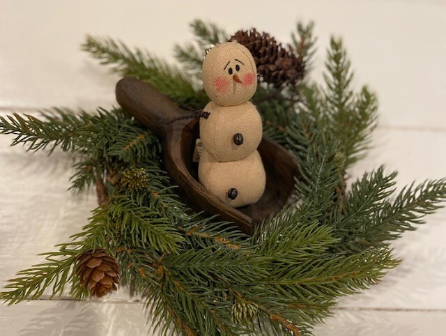 Mini Ornament: Snowman