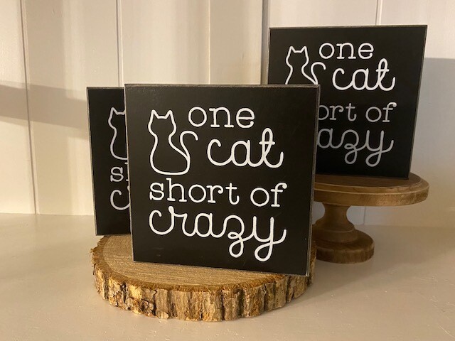 Sign: Crazy Cat Lady