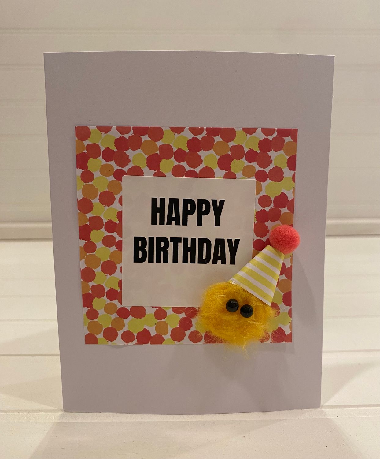 Niff Note: Birthday Red &amp; Yellow