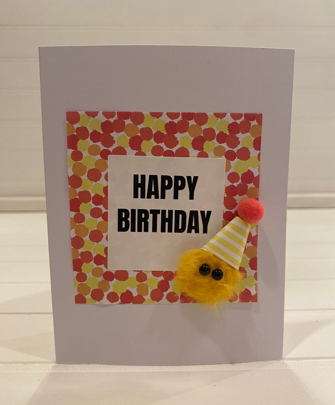 Niff Note: Birthday Red &amp; Yellow