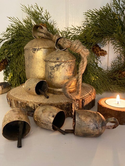Rustic Gold Bell-medium