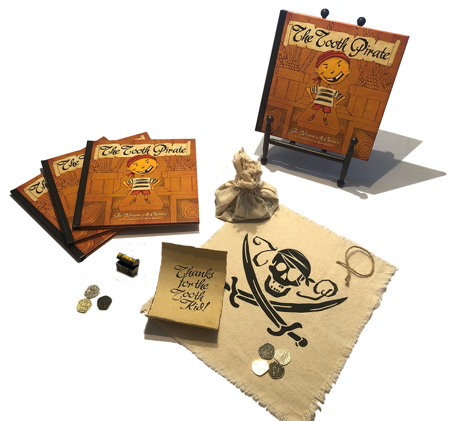 The Tooth Pirate Book & Kit