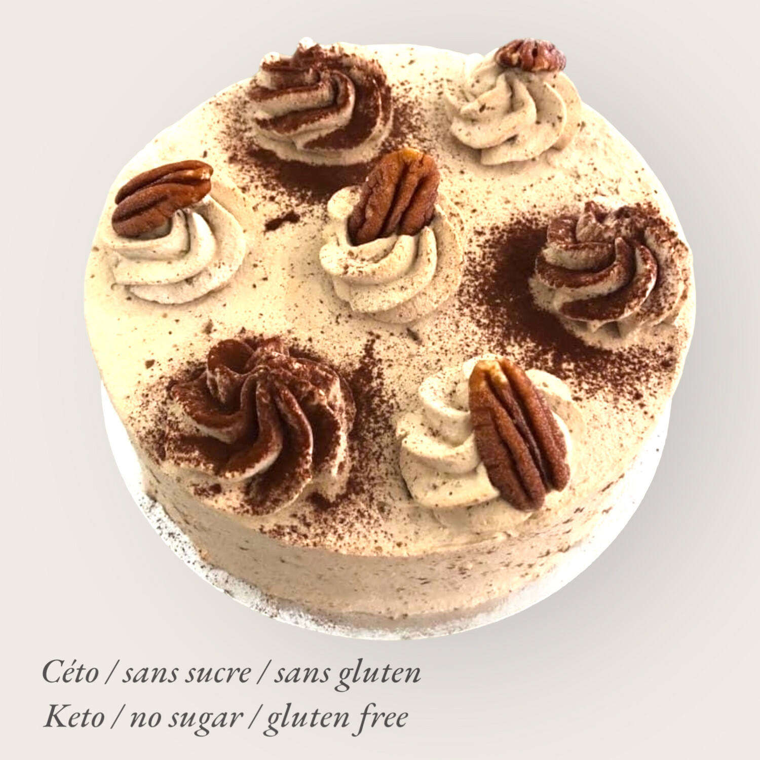Gateau Pecan 8p