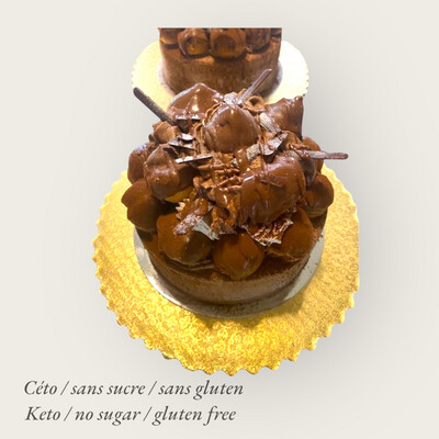 Gateau Chocolat Pâte a Choux 10p