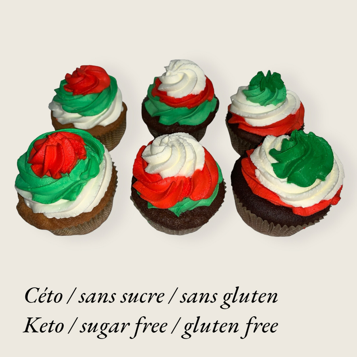 Cupcakes deco *6