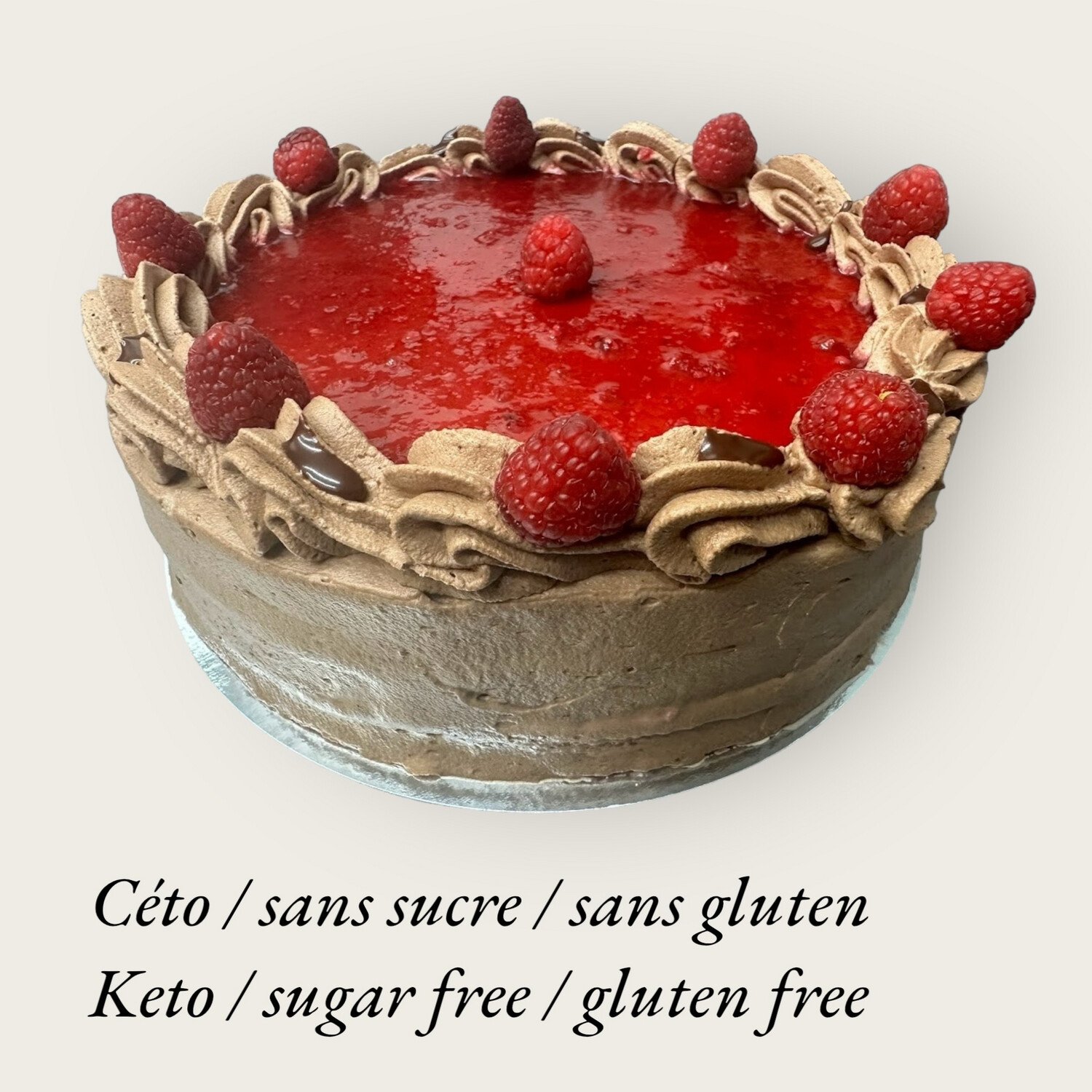 Gateau Choco Framboise 12p