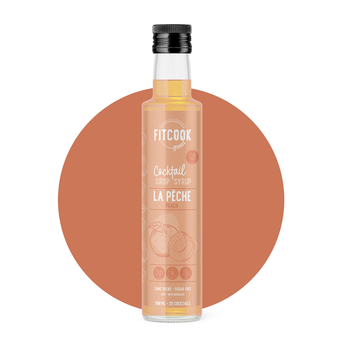 Fitcook Sirop La Peche