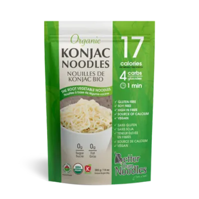 Better Than Noodles Nouilles De Konjac Bio 385g