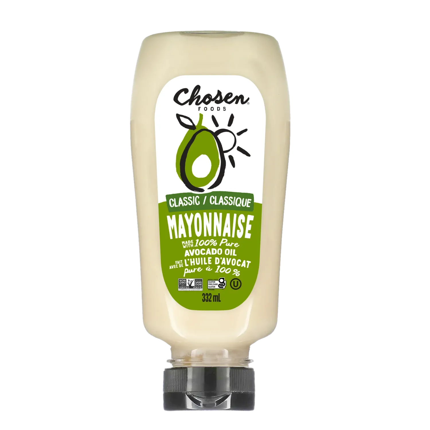 C.Foods Mayo Huile Avocat Classique 332ml