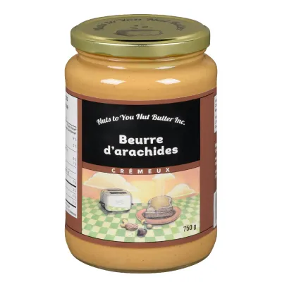 NTY Beurre Arachides Blanchies Crémeux 750g