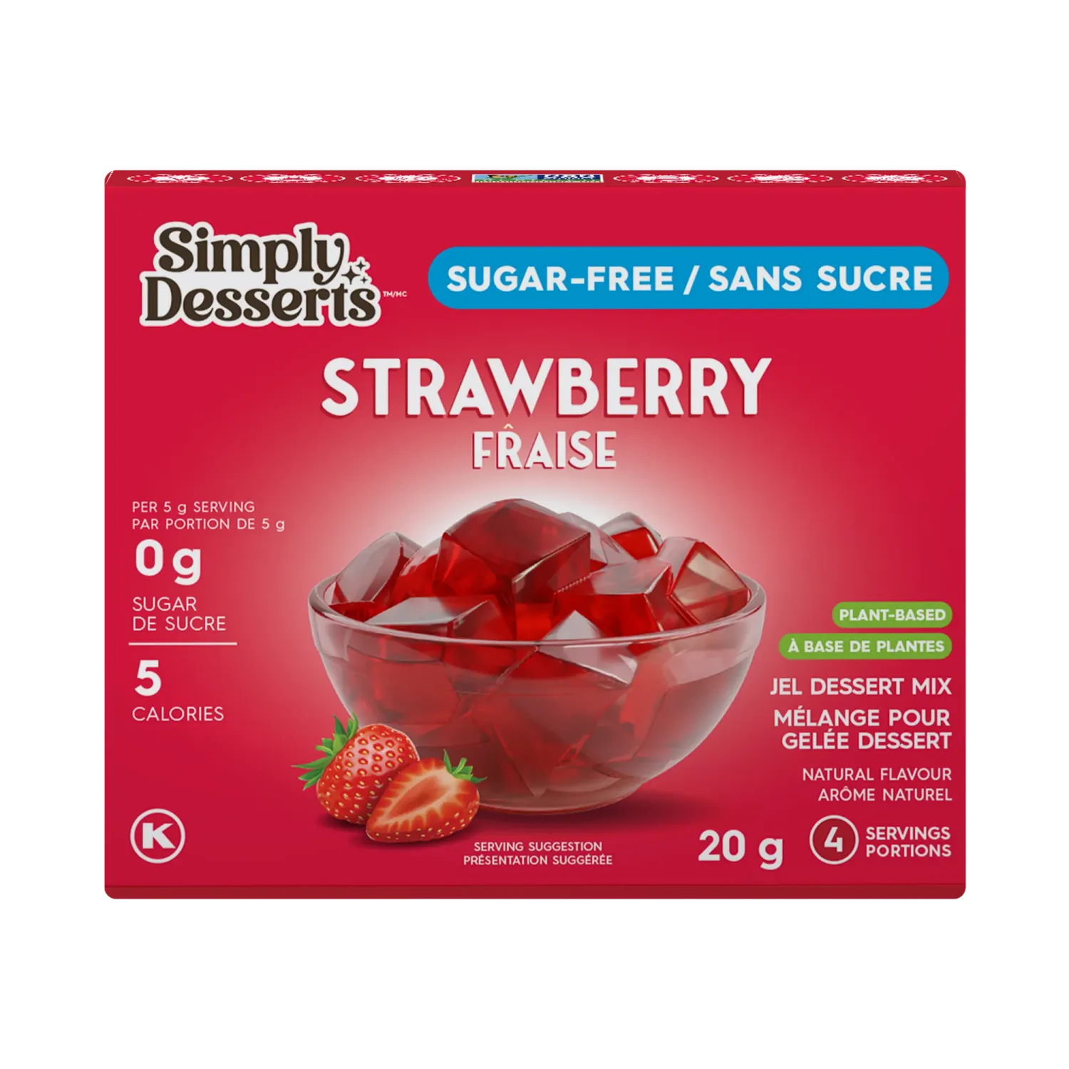 S.Delish Dessert Gelee Fraise