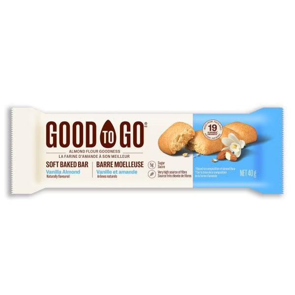 GoodToGo Barre Moelleuse Vanille Amande