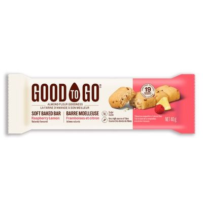 GoodToGo Barre Moelleuse Framboise Citron