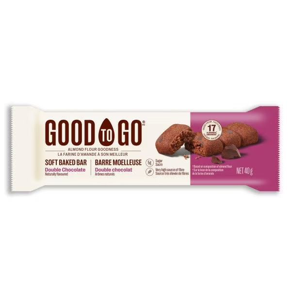 GoodToGo Barre Moelleuse Double Chocolat