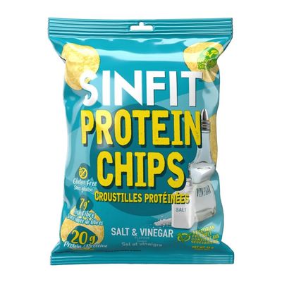 SinFit Protein Chips Salt &amp; Vinegar